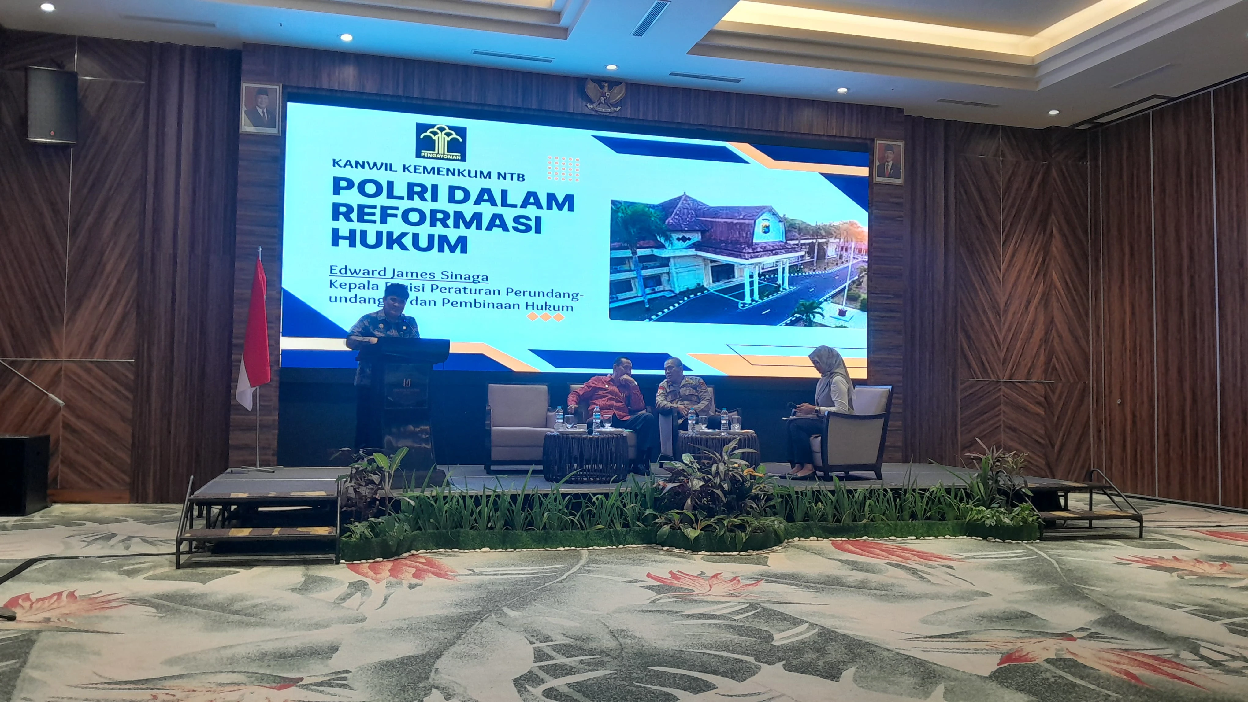 Rakernis Polda NTB: Kadiv PPPH Sentil Pentingnya Reformasi Hukum di Tubuh Polri