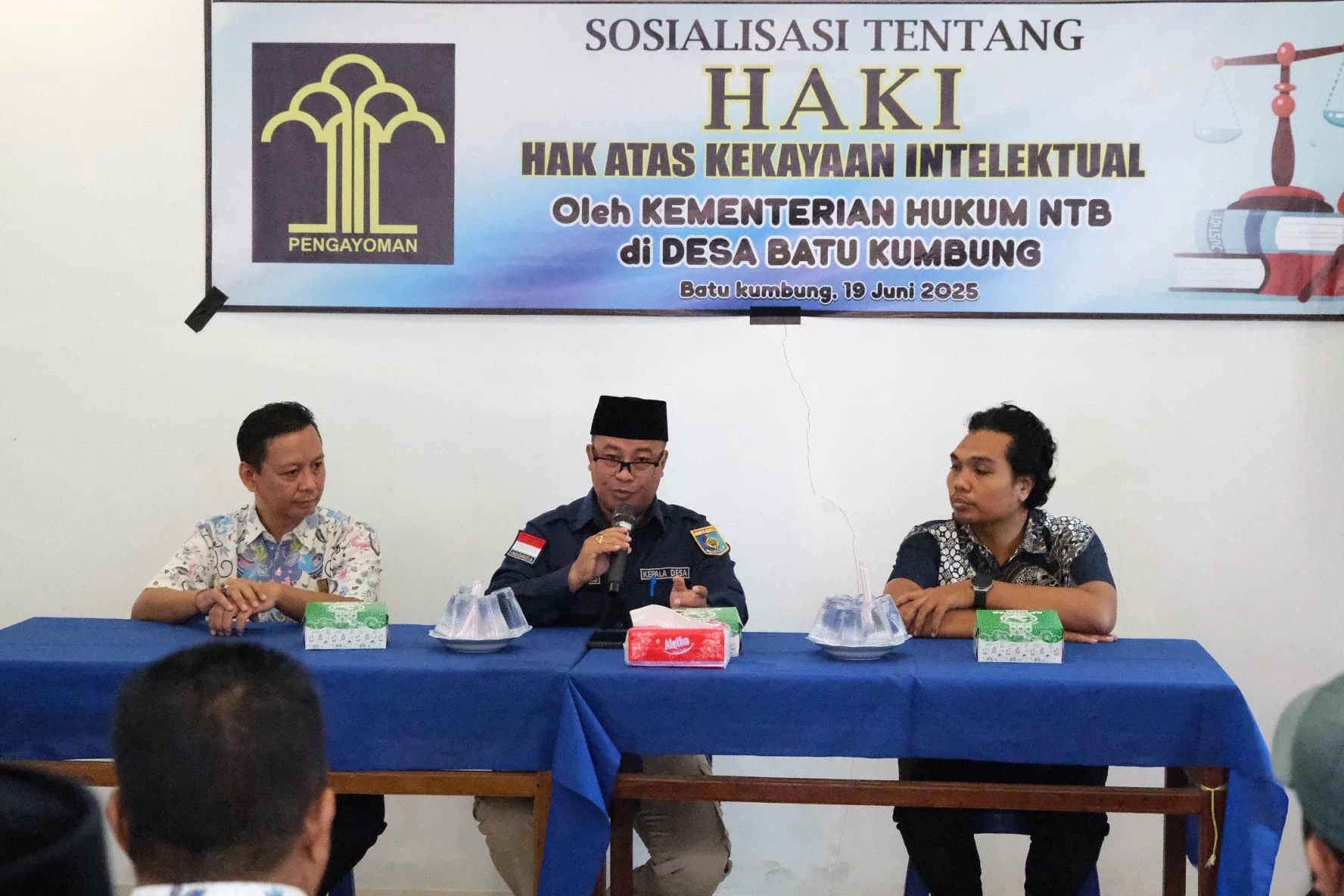 Kemenkum NTB Inventaris KIK Desa Batu Kumbung, Kaya Potensi 