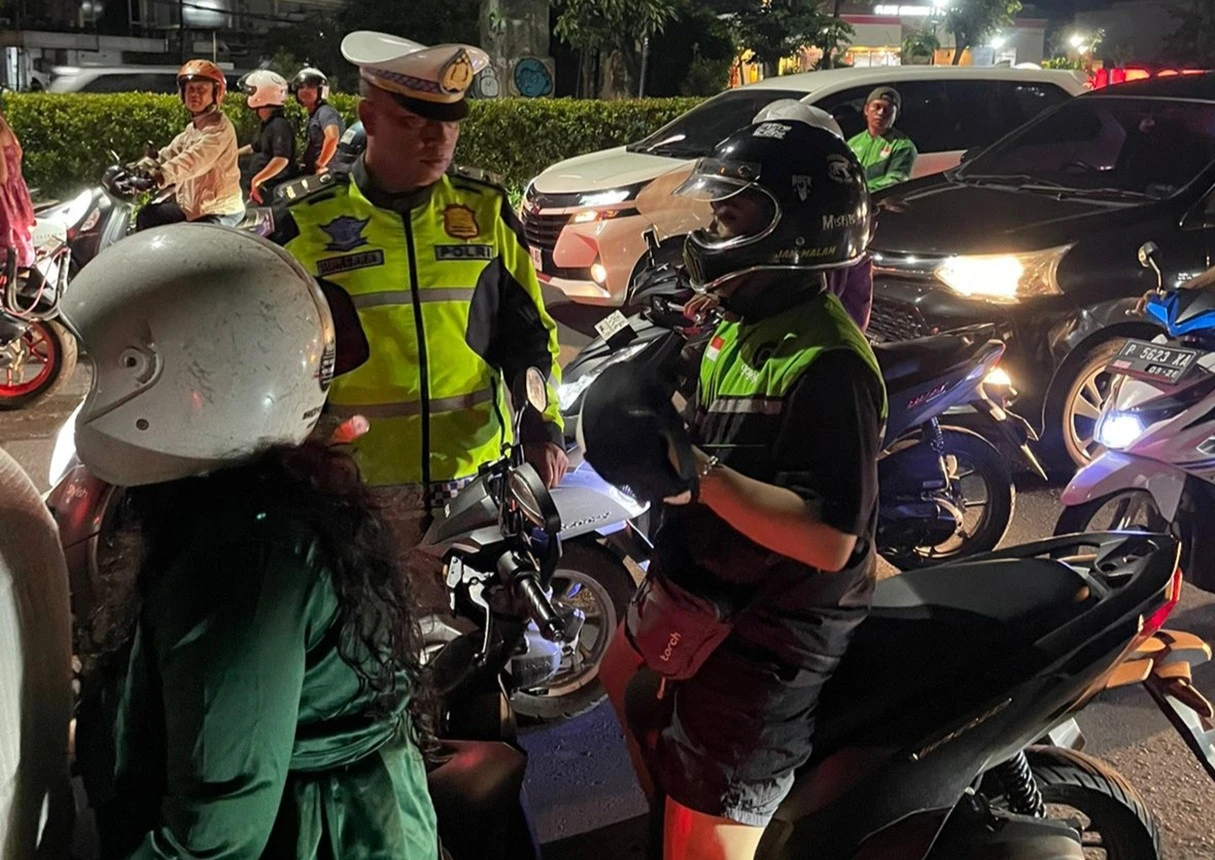 Belasan Pelanggar Lalu Lintas Terjaring Razia Malam Minggu di Kuta Bali, Duh