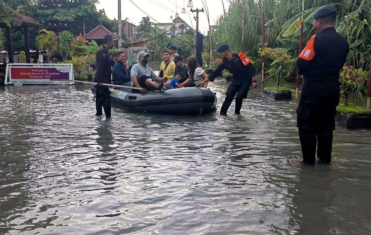 Bali Selatan Dikepung Banjir, Berikut 12 Titik di Kuta yang Terdampak