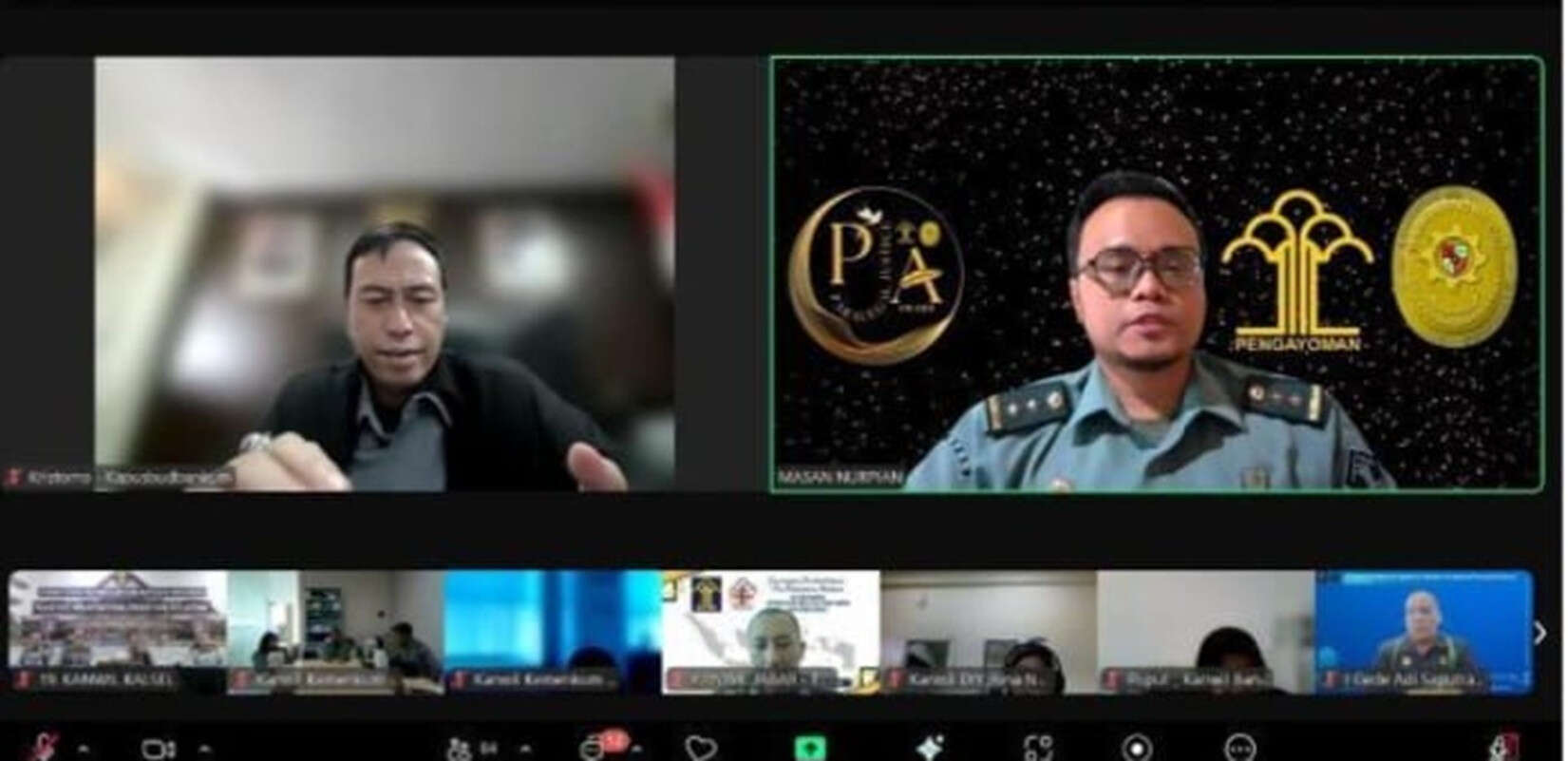 Kemenkum NTB Rapat Virtual Bareng BPHN, Mantapkan Rangkaian Kegiatan PJA 2025