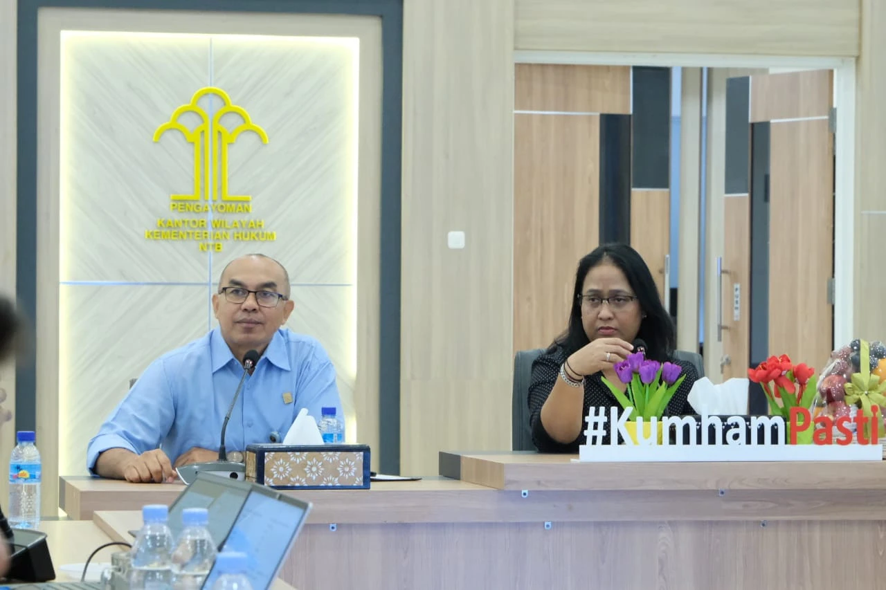 Kanwil Kemenkum NTB Komitmen Membangun Zona Integritas Menuju WBBM