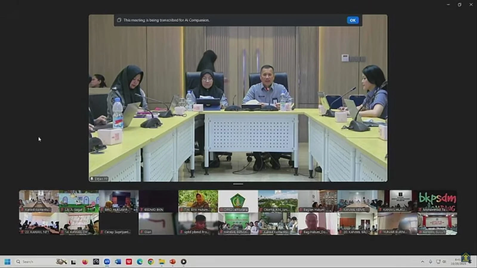 Simak Pesan Dirjen PP saat Uji Kompetensi Perancang Peraturan Perundang-undangan