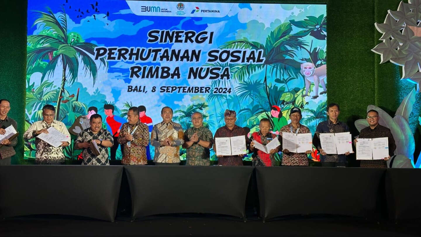 Pertamina Komitmen Mendukung Program Perhutanan Sosial, Teken 13 PKS Baru