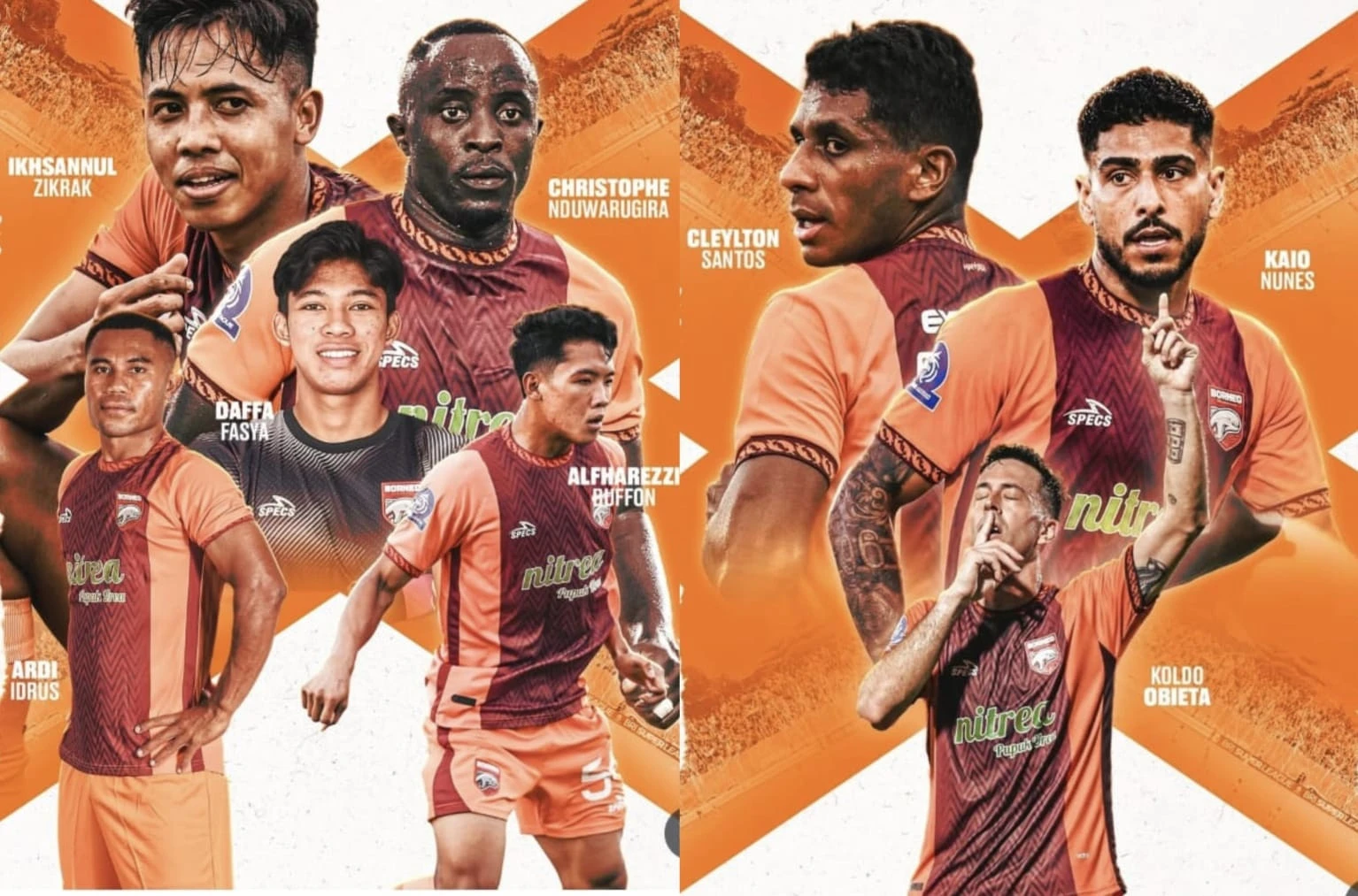 Bursa Transfer: Borneo FC Bedol Desa, Lepas 12 Pemain, Lima Legiun Asing