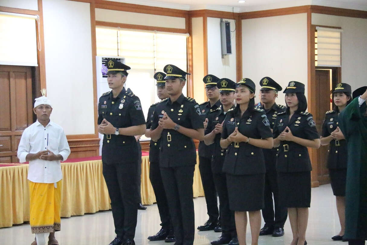 Romi Yudianto Lantik 22 Pejabat Fungsional Kemenkumham Bali, Pesannya Tegas