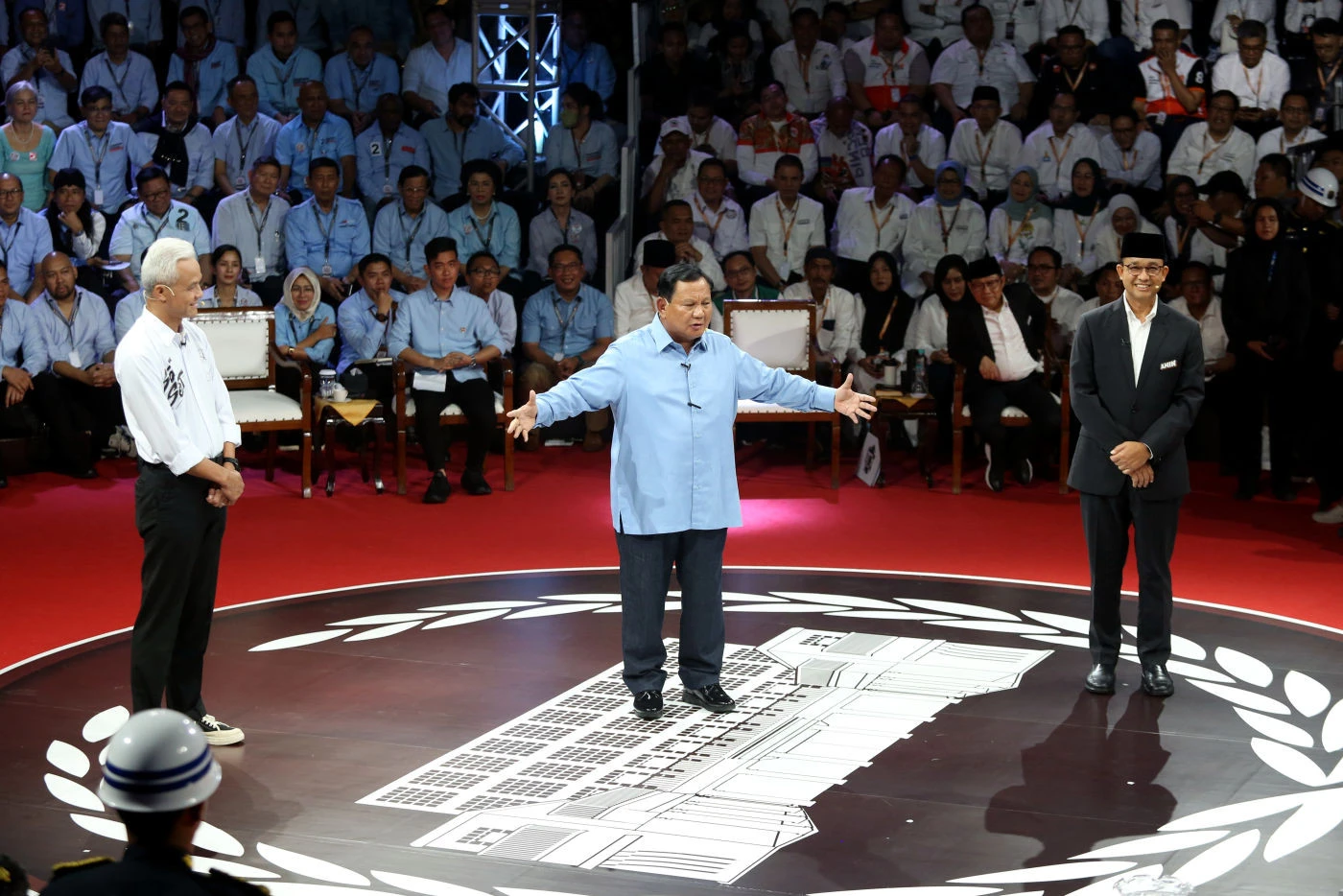 Buzzer Mendominasi Percakapan Debat Capres Malam Itu