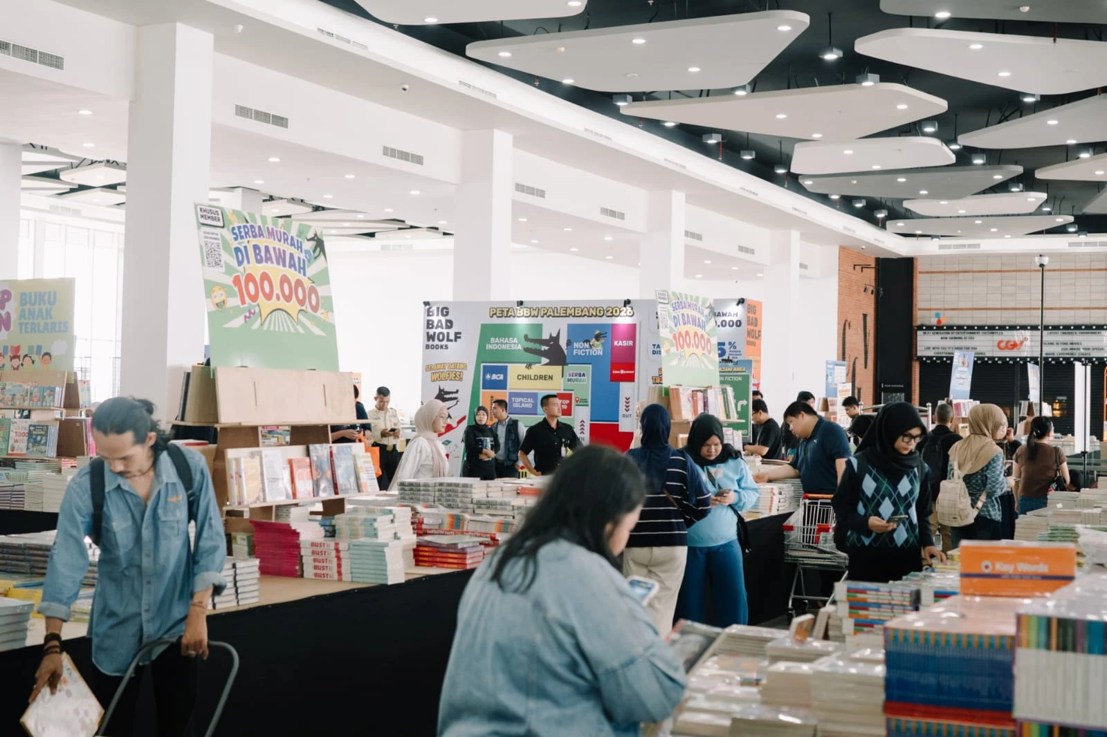 Pekan Terakhir BBW Palembang 2026, Beli 4 Buku Gratis 1