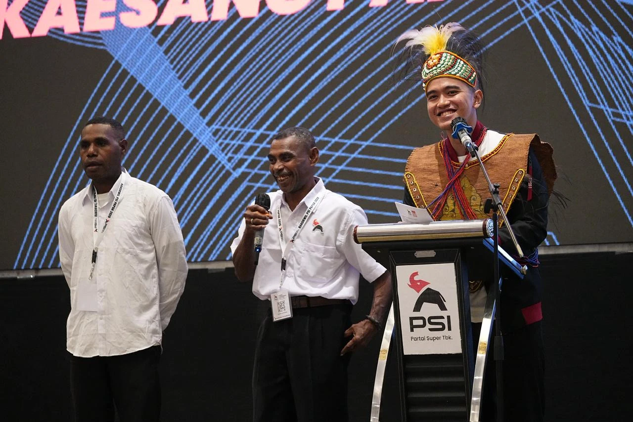 Buka Rakorwil PSI, Kaesang Beri Sinyal Jokowi Akan Berkunjung ke Papua