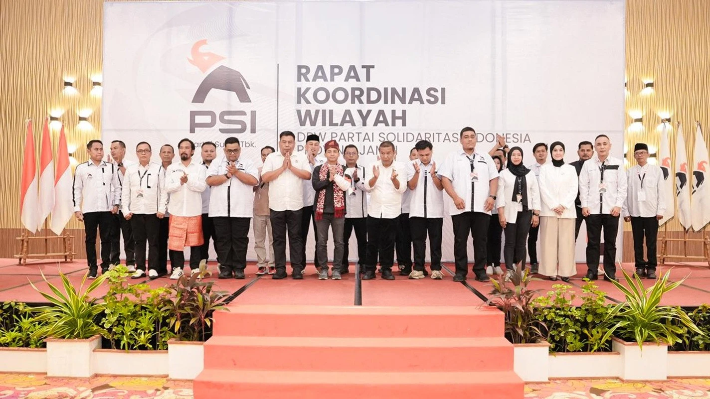 Hadiri Rakorwil, Sekjen PSI Raja Juli Antoni Yakin Jambi Jadi Kandang Gajah di 2029