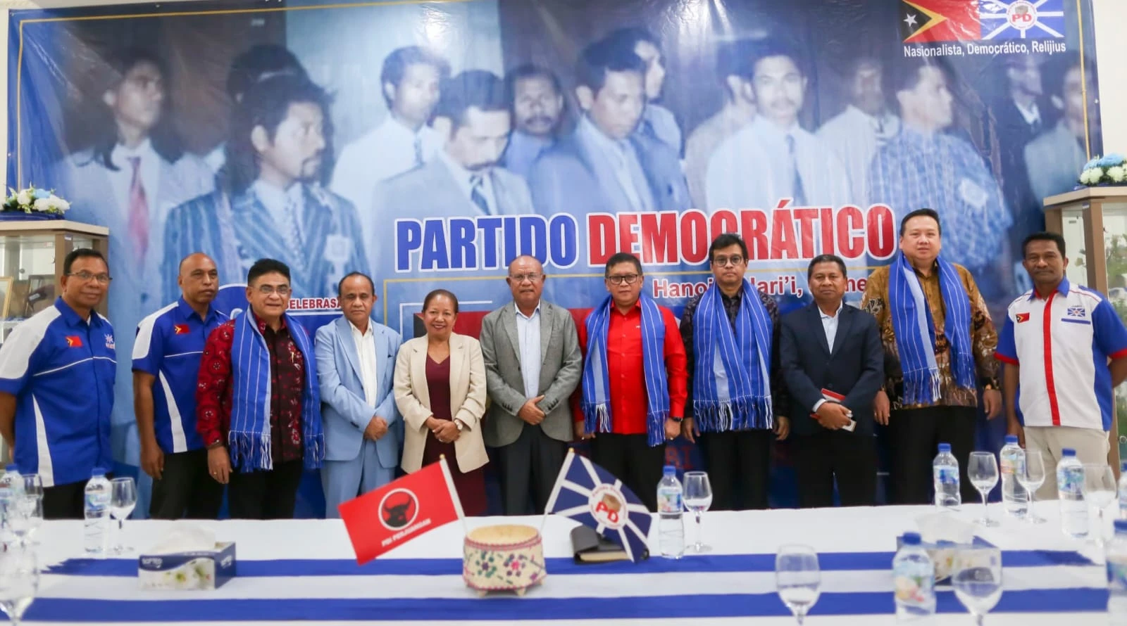 Perkuat Diplomasi Partai, Sekjen PDIP Bertemu Elite Politik di Timor Leste