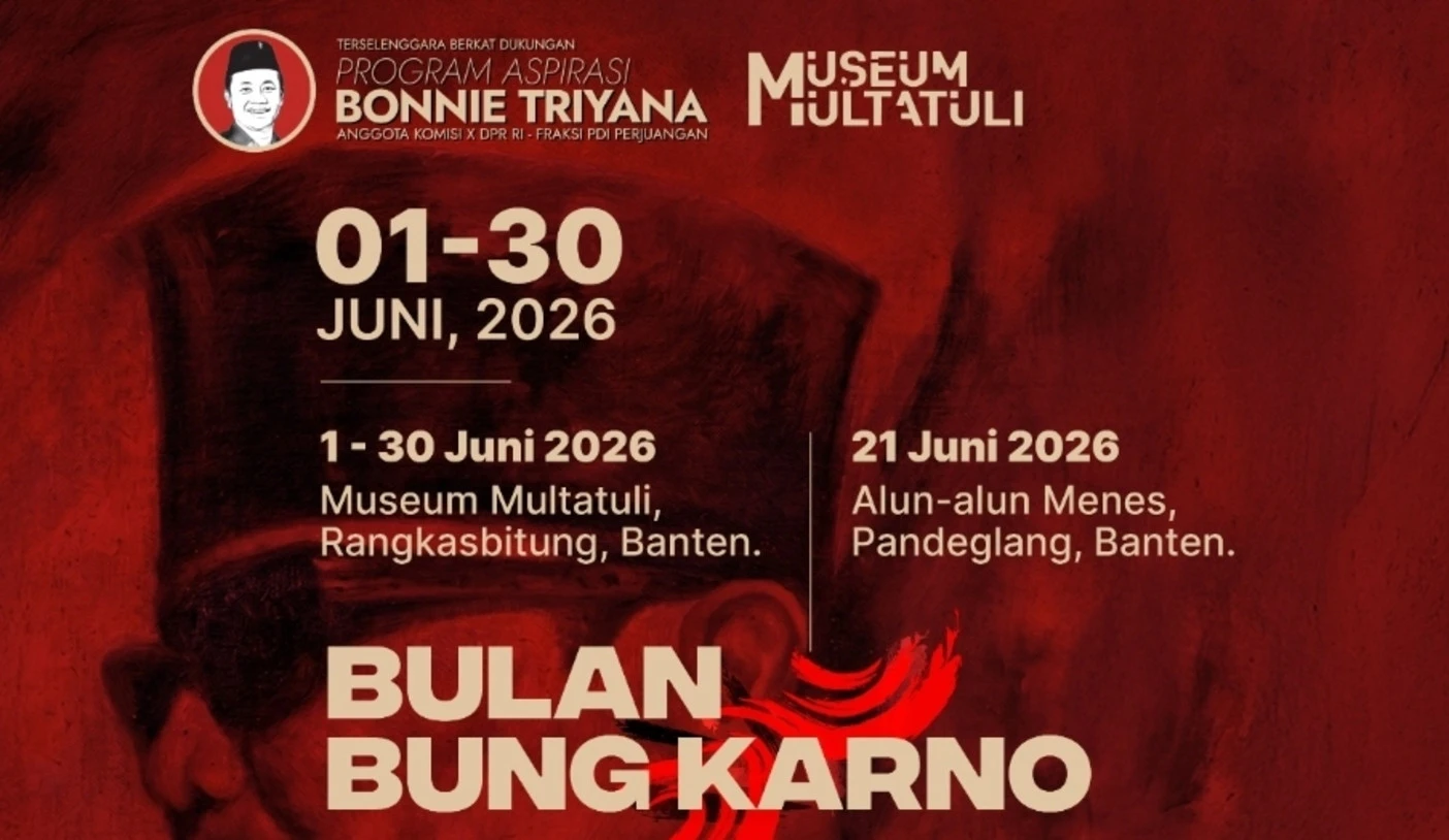 Bulan Bung Karno 2026 di Banten, Bonnie Triyana Libatkan UMKM hingga Budayawan
