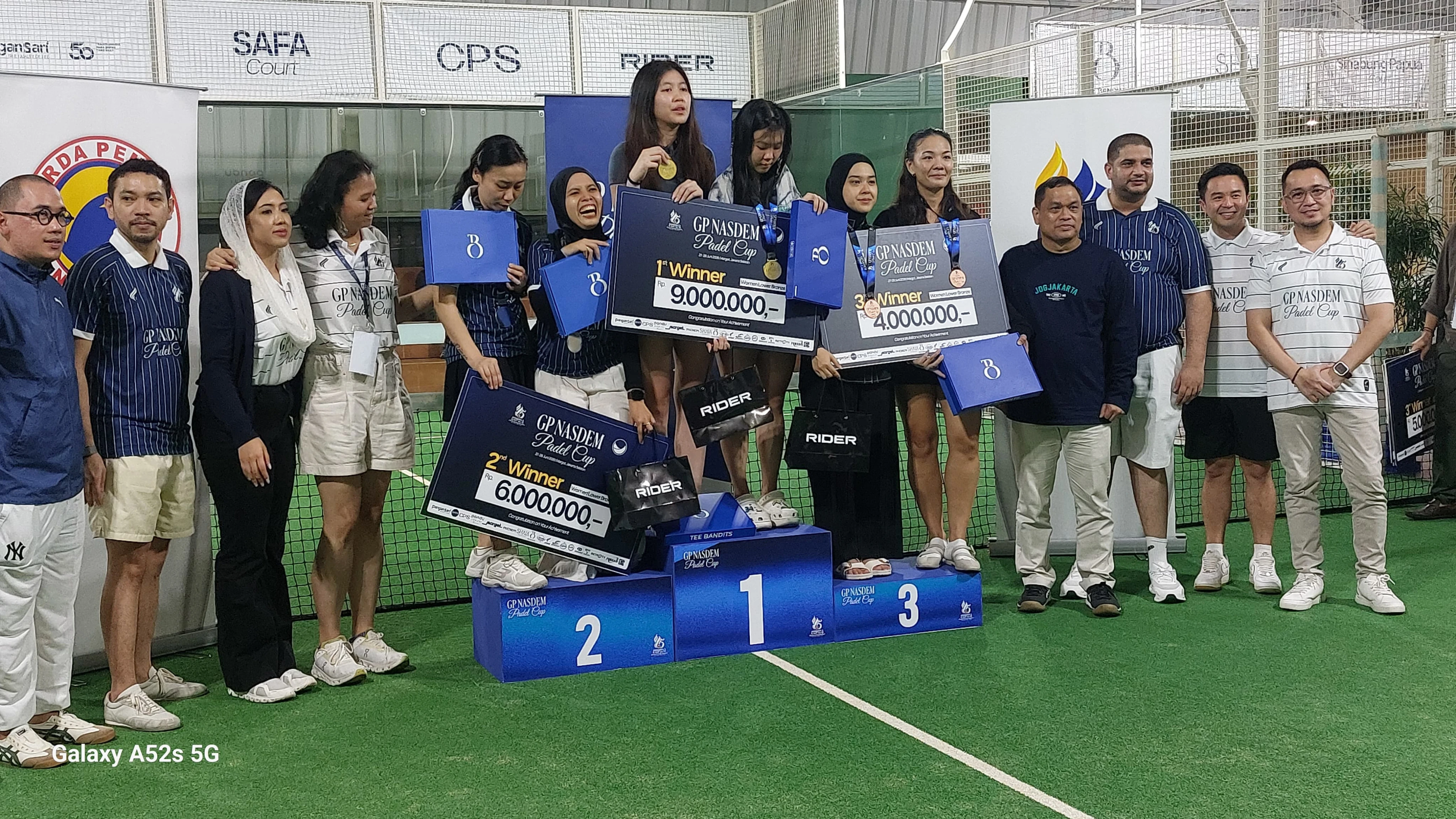 Turnamen GP NasDem Padel Rangkul Anak Muda Lewat Olahraga