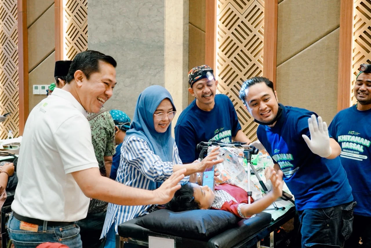 Pegadaian Gelar Khitanan Massal Gratis Bagi 500 Anak