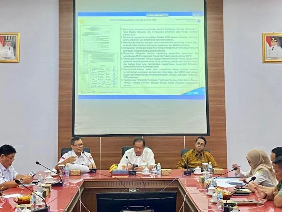 BNPP Mempercepat Pembukaan Pelintasan Temajuk–Telok Melano