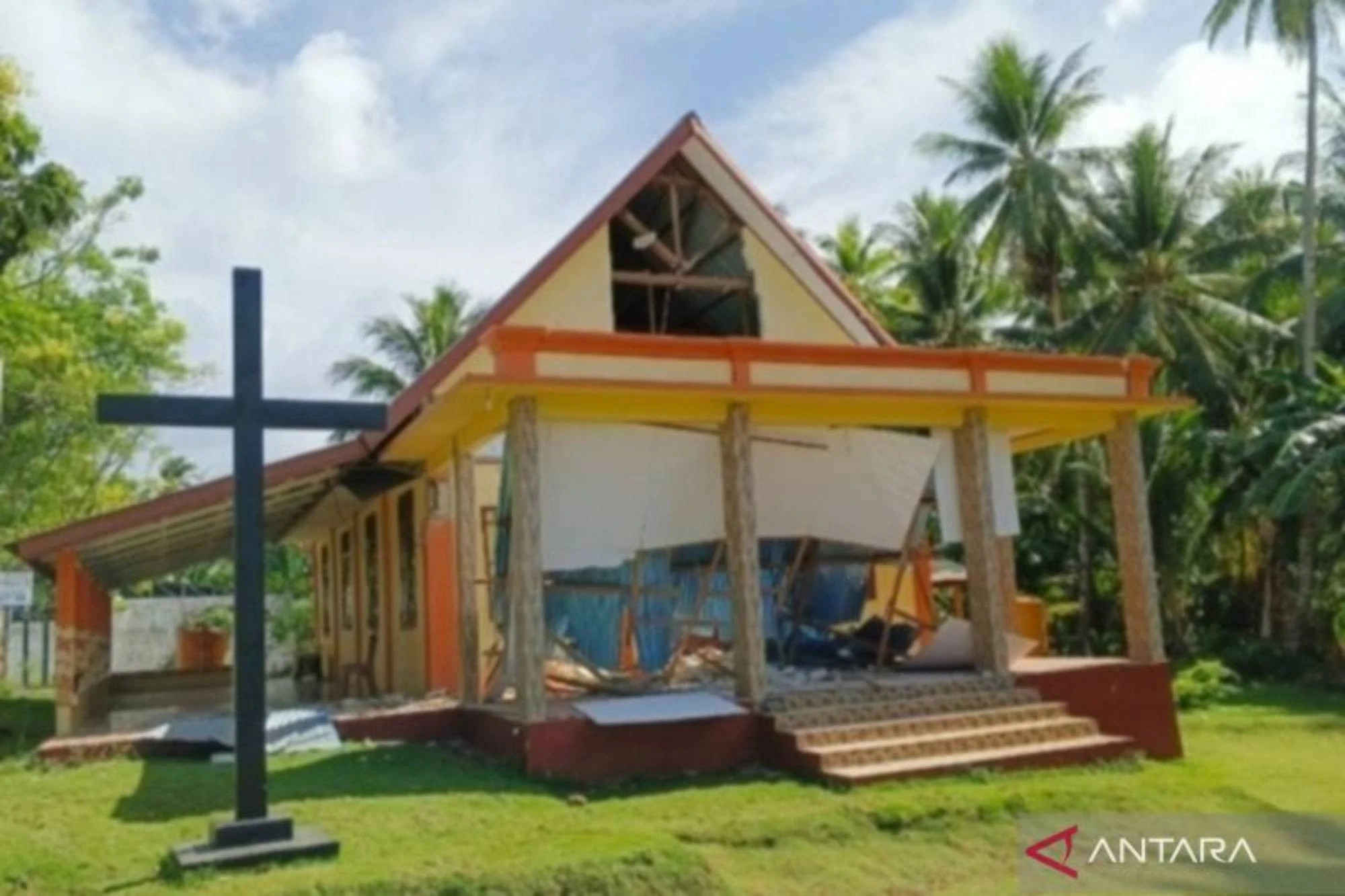 Gempa Sulawesi Utara: 27 Rumah dan Dua Gereja Rusak