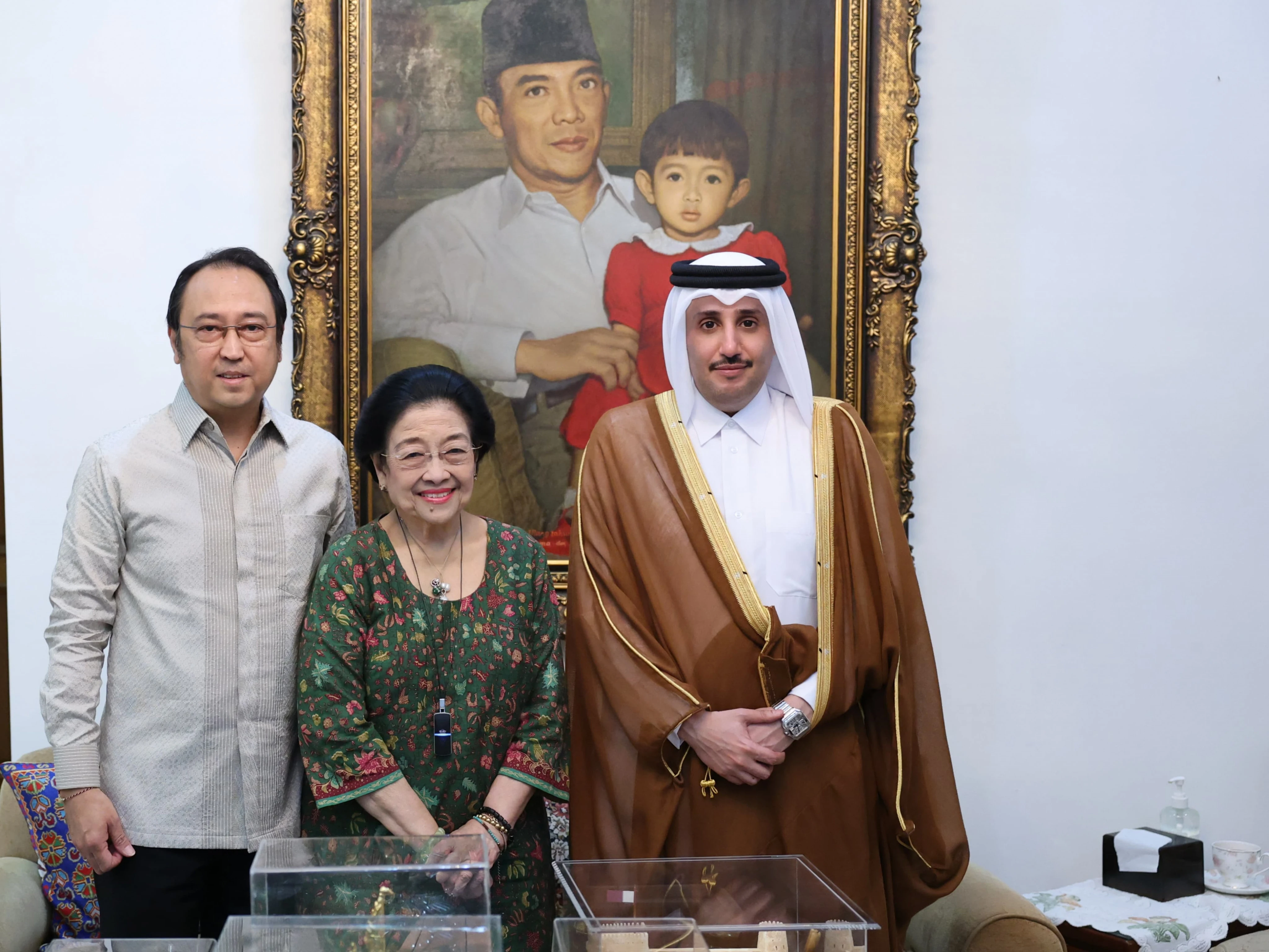 Setelah Jamu Perwakilan Penting Arab Saudi, Kini Megawati Menerima Dubes Qatar