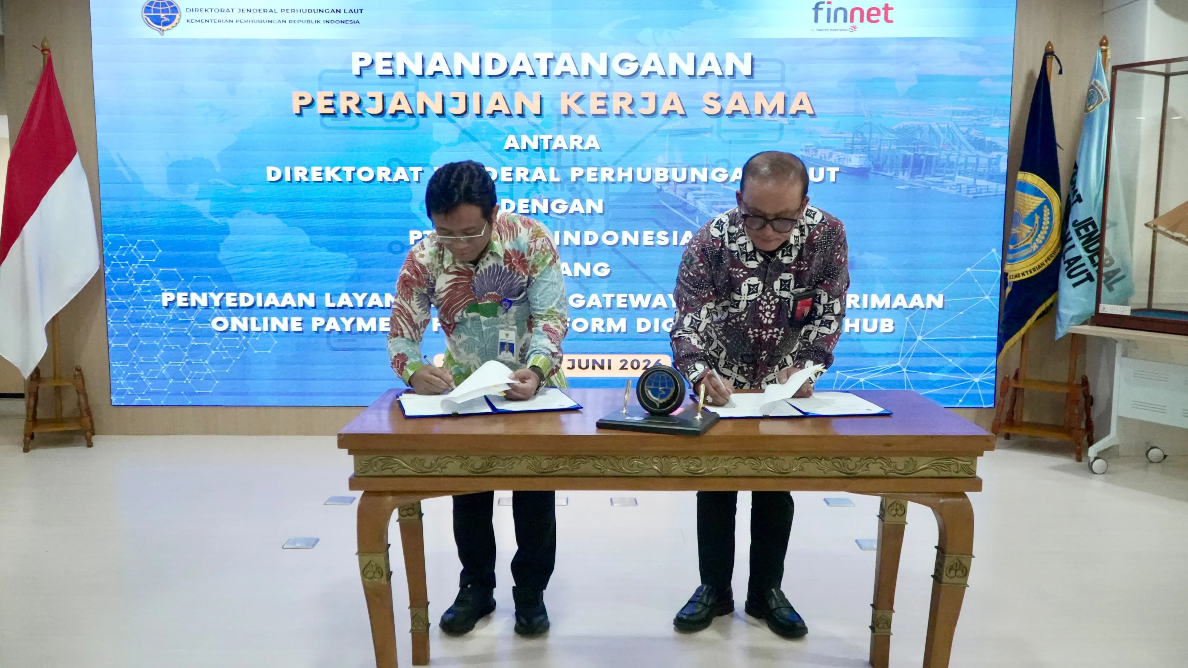 Gandeng Ditjen Hubla, Finnet Hadirkan Layanan Finpay Payment Gateway di MaritimHub
