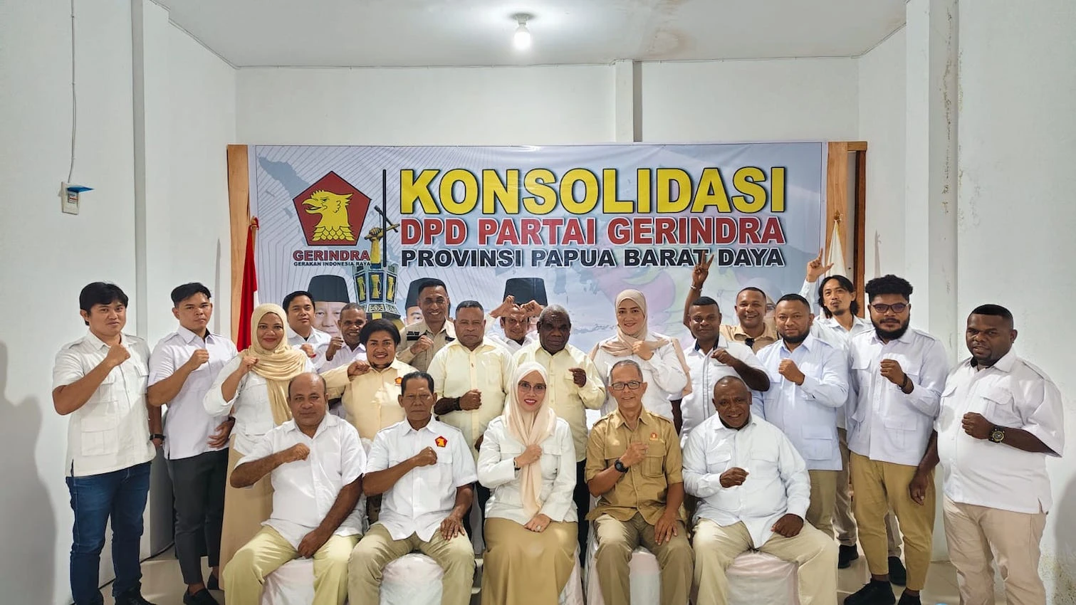 Oktasari Sabil Pimpin Konsolidasi Gerindra Papua Barat Daya, Targetkan Penambahan Kursi di 2029
