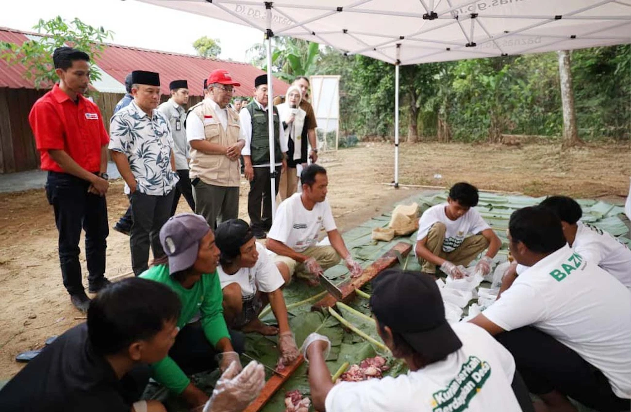 Program Kurban Berkah Berdayakan Desa Dilakukan di 103 Titik Balai Ternak