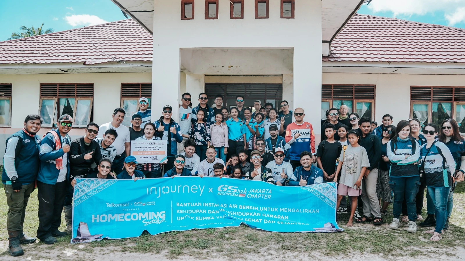Homecoming Sumba 2026: Ikhtiar Komunitas Motor Hadirkan Air Bersih di Desa