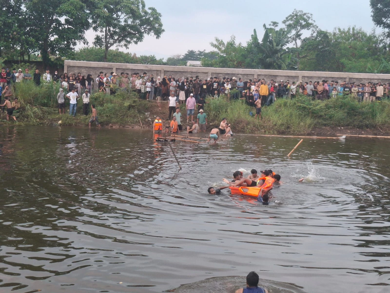 2 Pelajar SMP Meninggal Tenggelam di Sungai Citarik