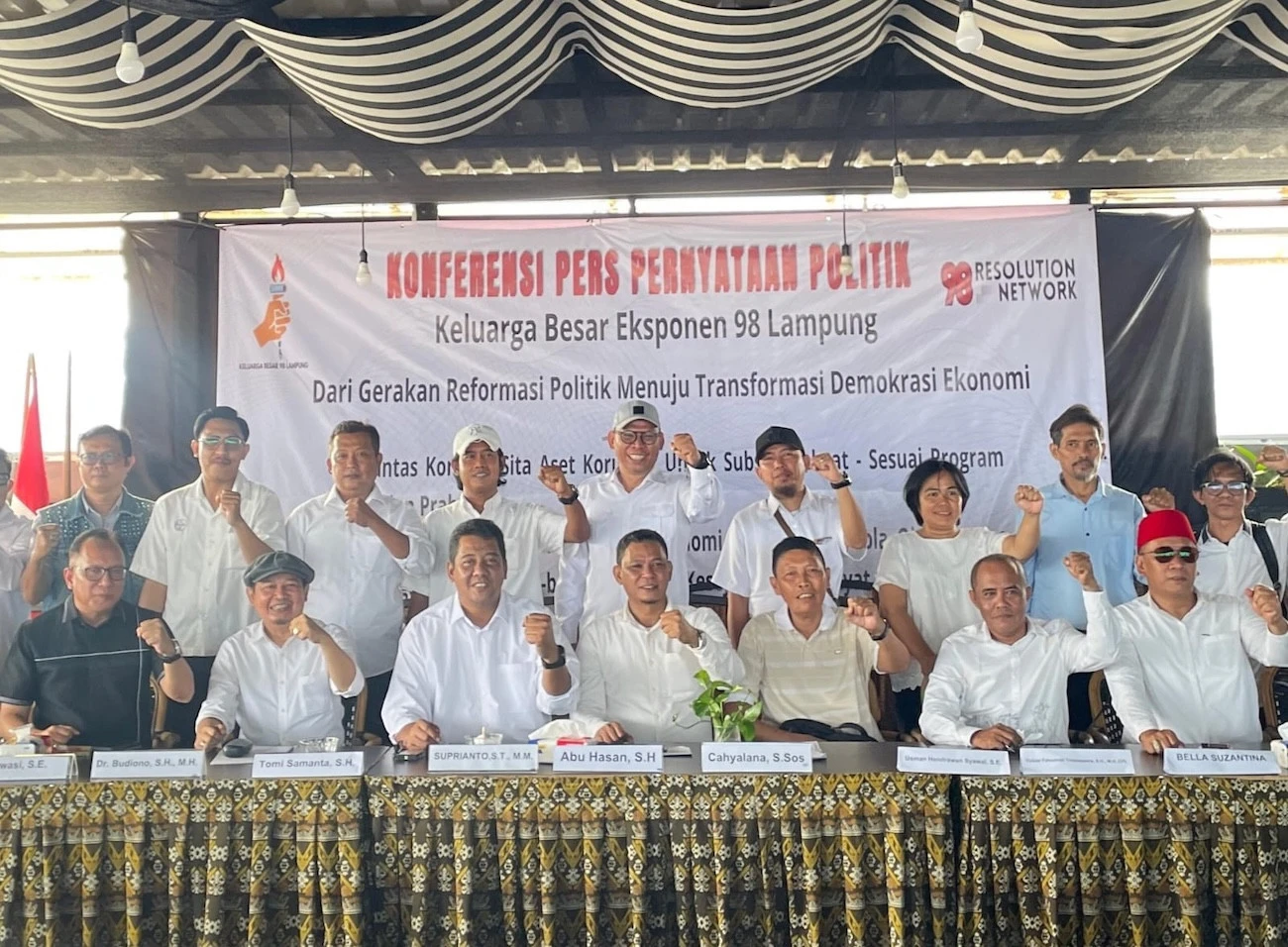 Aktivis 98 Siap Kawal Program Strategis Presiden Prabowo
