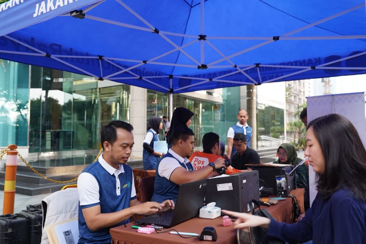 Imigrasi Jakarta Utara Gelar Pasporia di CFD Sudirman