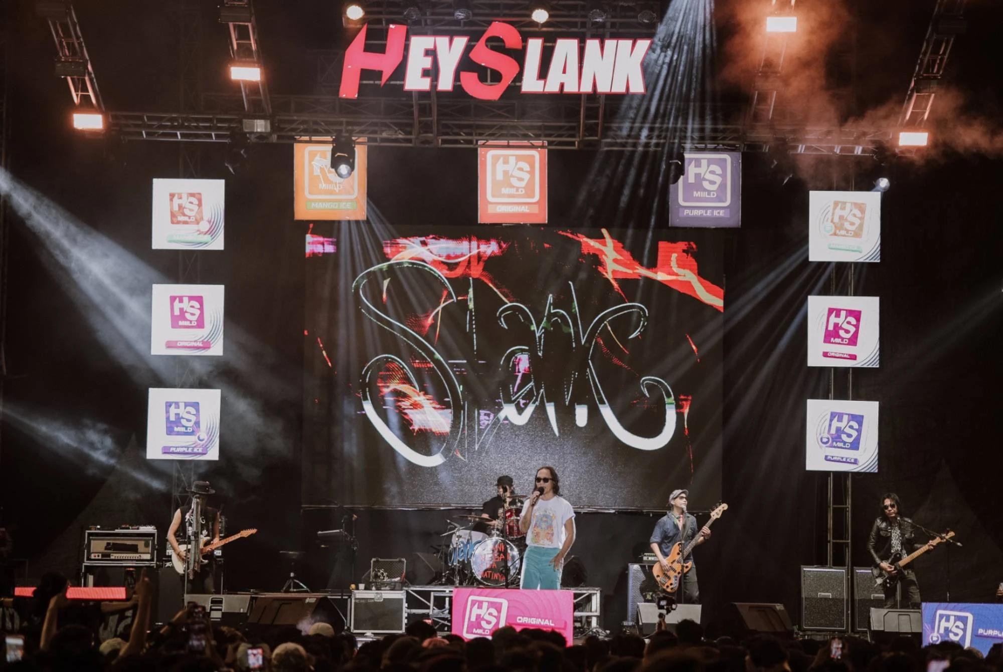 Konser HS Hey Slank di Jakabaring Membeludak, Panitia Sampai Sediakan Videotron