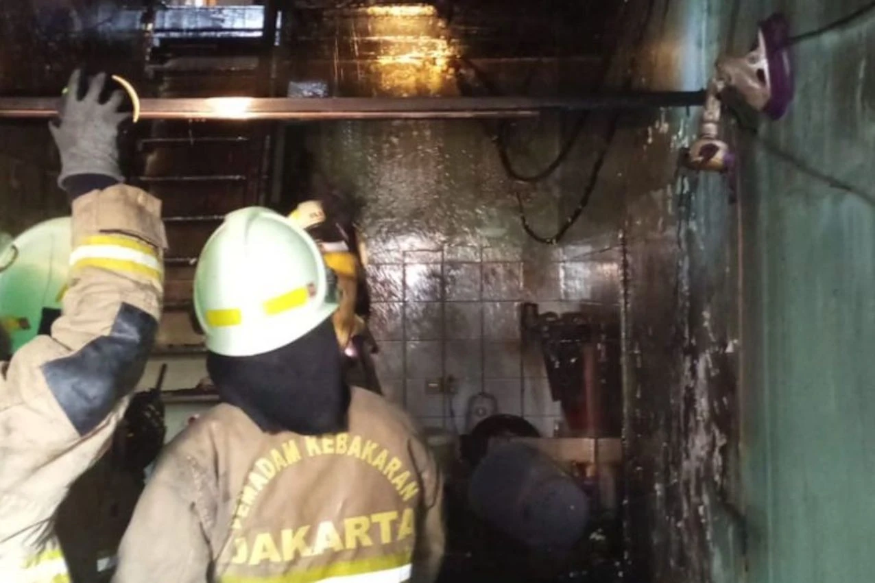 Rumah di Sunter Agung Jakut Terbakar, 20 Personel Damkar Diterjunkan