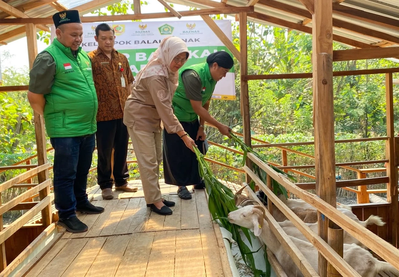Balai Ternak Wonogiri Berdayakan Puluhan Keluarga Peternak Mustahik