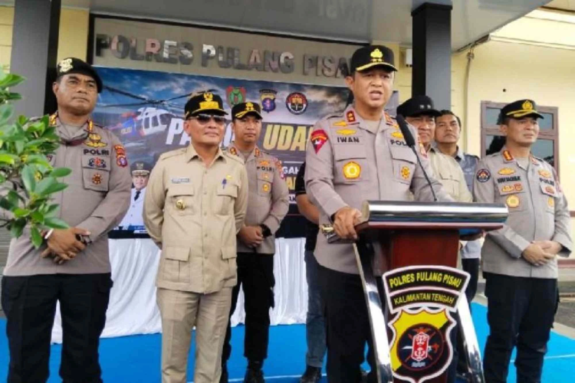 Karhutla Bikin Kapolda Kalteng Geram