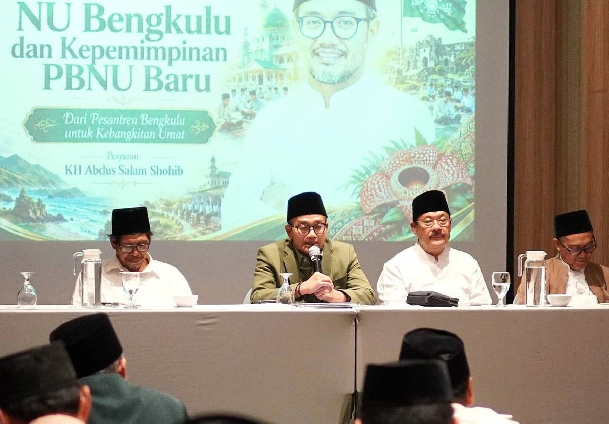 Gus Salam Bersilaturahmi ke PWNU dan PCNU Bengkulu