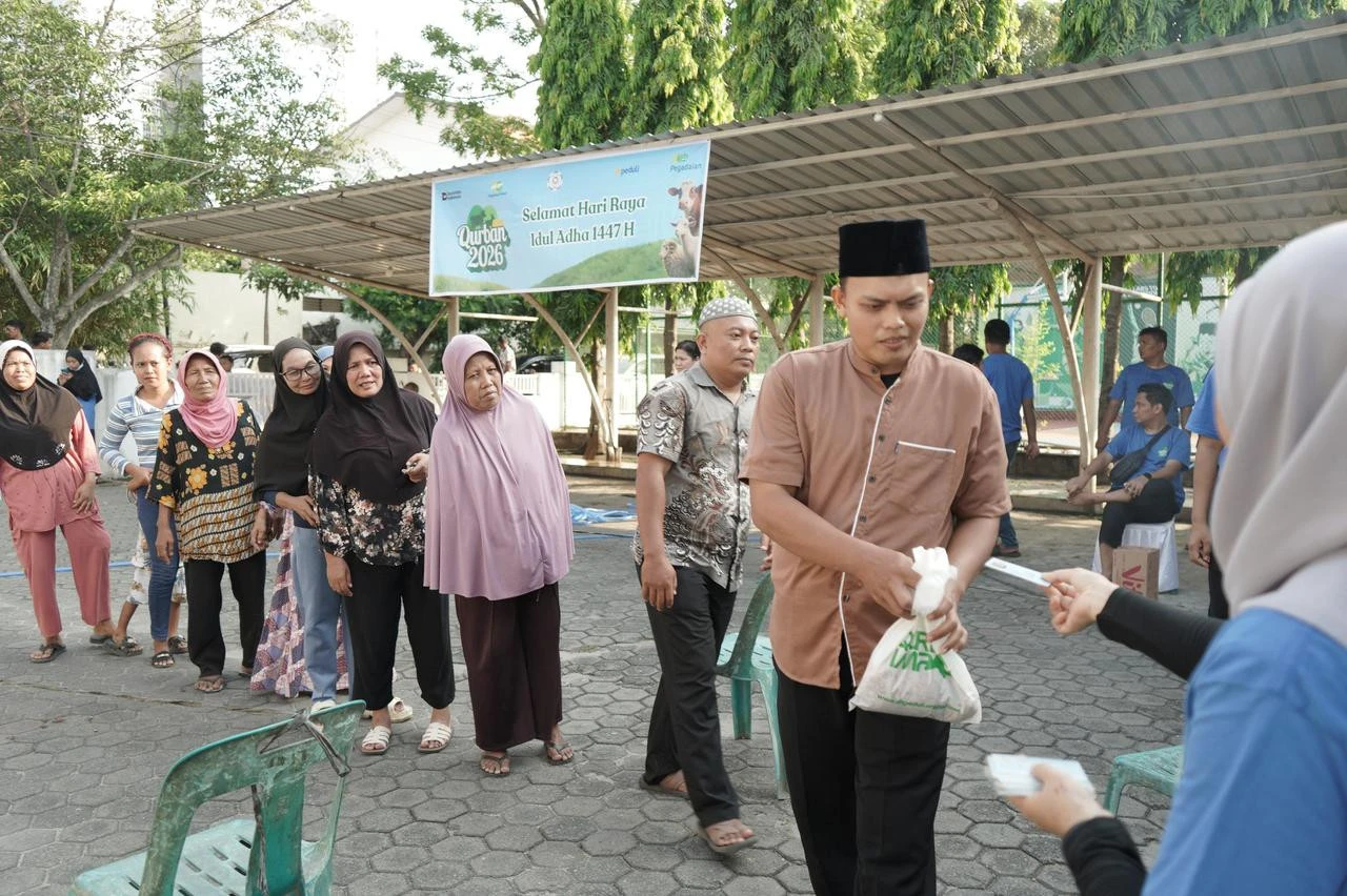 Pegadaian Salurkan 913 Hewan Kurban ke Seluruh Indonesia