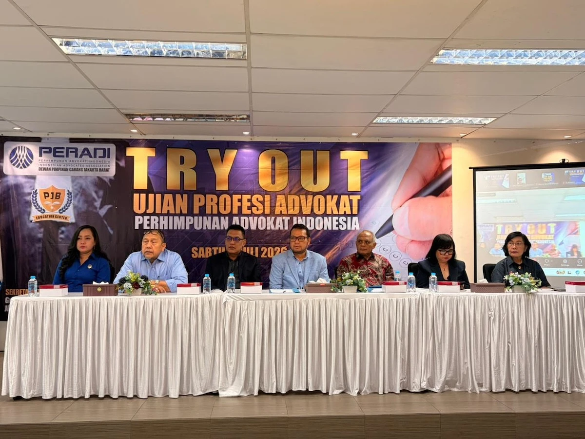 205 Calon Advokat Ikuti Try Out UPA dari Peradi Jakbar