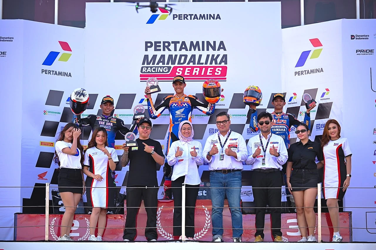 Pertamina Mandalika Racing Series Round #3 Cetak Talenta Balap Masa Depan