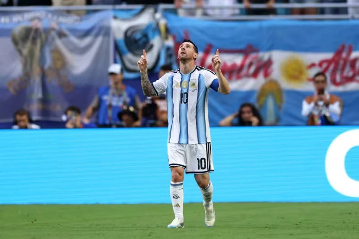 Argentina Vs Tanjung Verde 1/2 Jalan, Messi Bikin Keajaiban