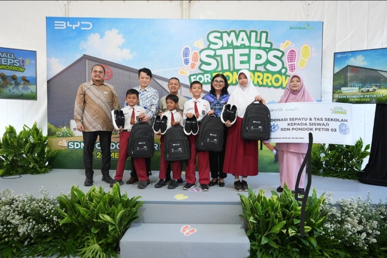 Lewat Program Small Steps for Tomorrow, BYD Dorong Generasi Muda Wujudkan Mimpi Besar