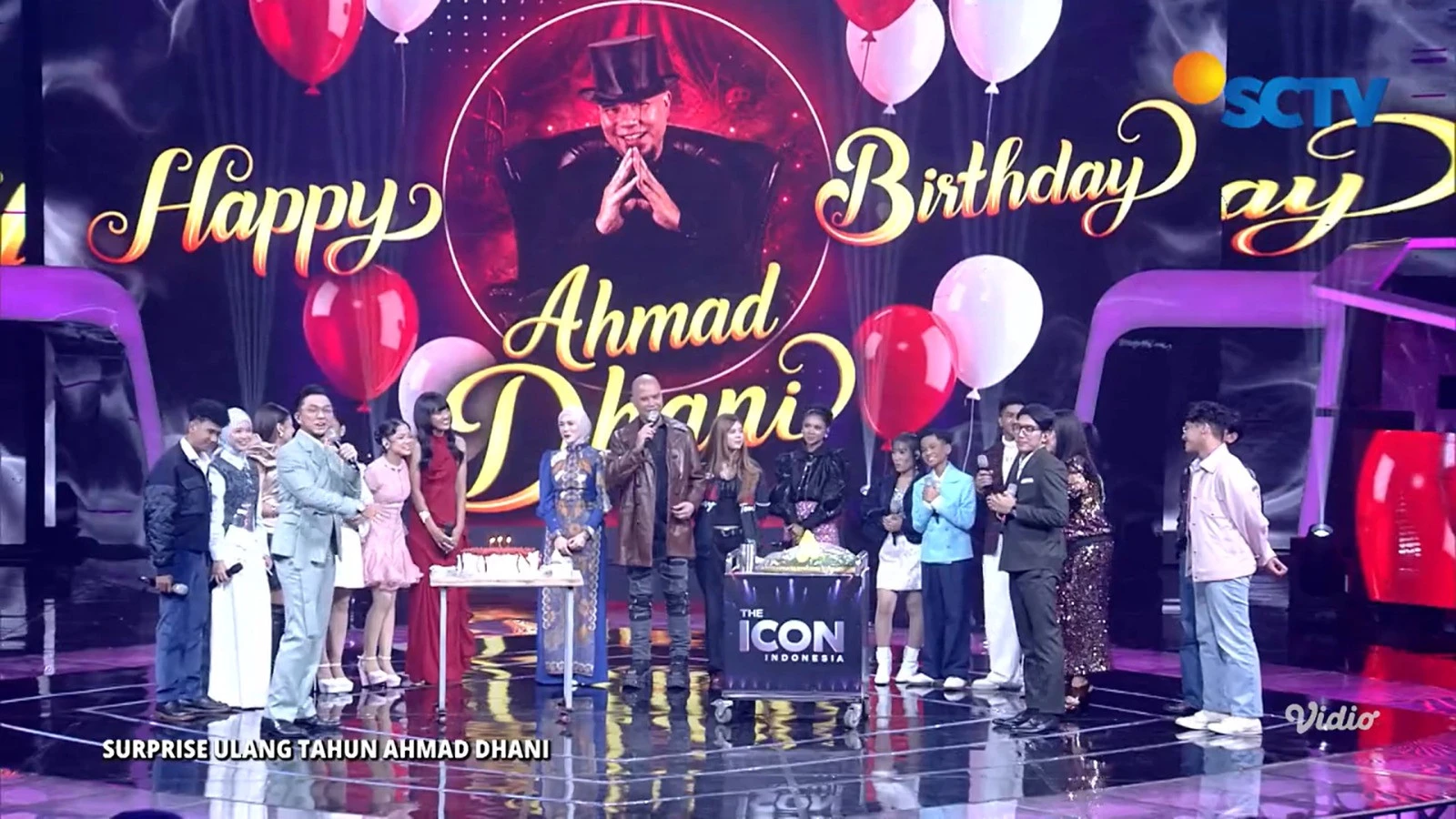 Felicia Tampil Memukau, Ahmad Dhani Dapat Kejutan di The Icon Indonesia