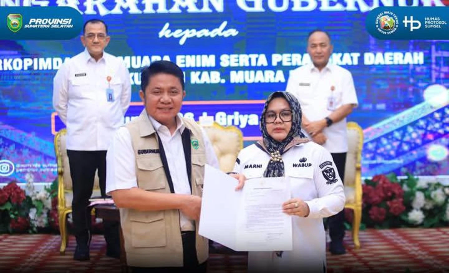 Sumarni Jadi Pelaksana Tugas Bupati Muara Enim