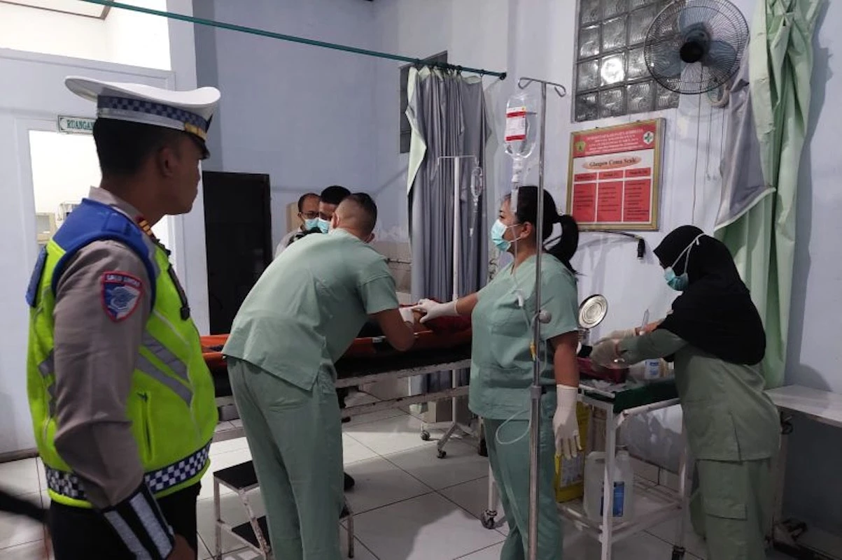 Pedagang Asongan Tewas Diduga Terjepit Kendaraan di Gilimanuk