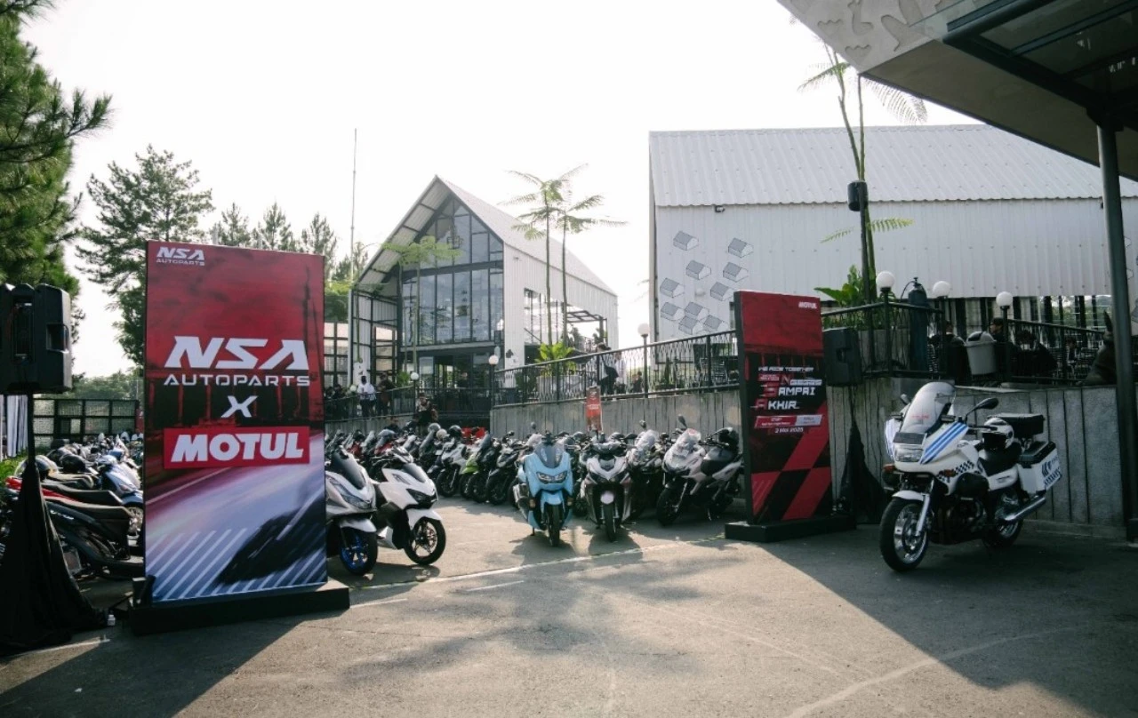 Ratusan Rider dan Modifikator Ramaikan 'Bogor Ride with Motul x NSA Autoparts'