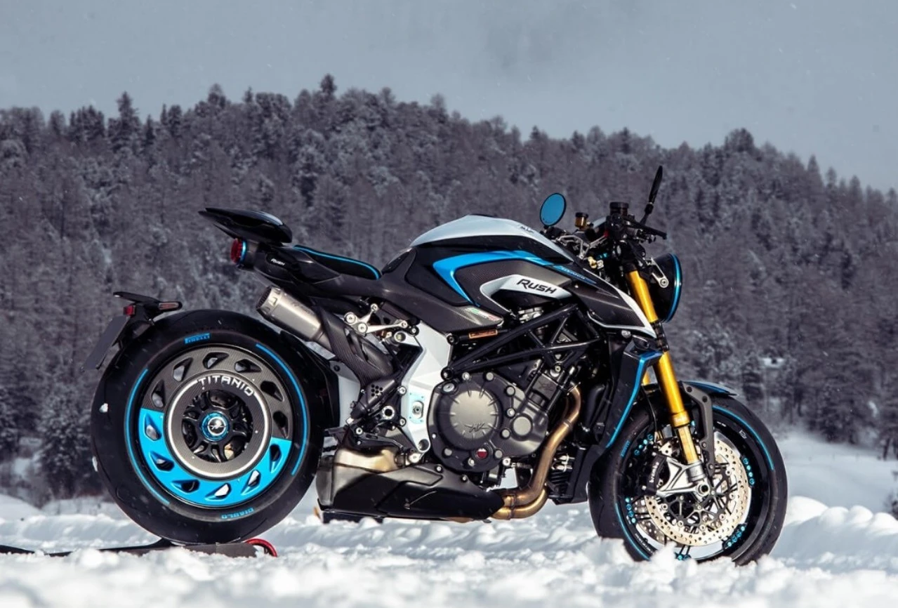 MV Agusta Rush Titanio: Mahakarya Ekstrem dan Sarat Teknologi