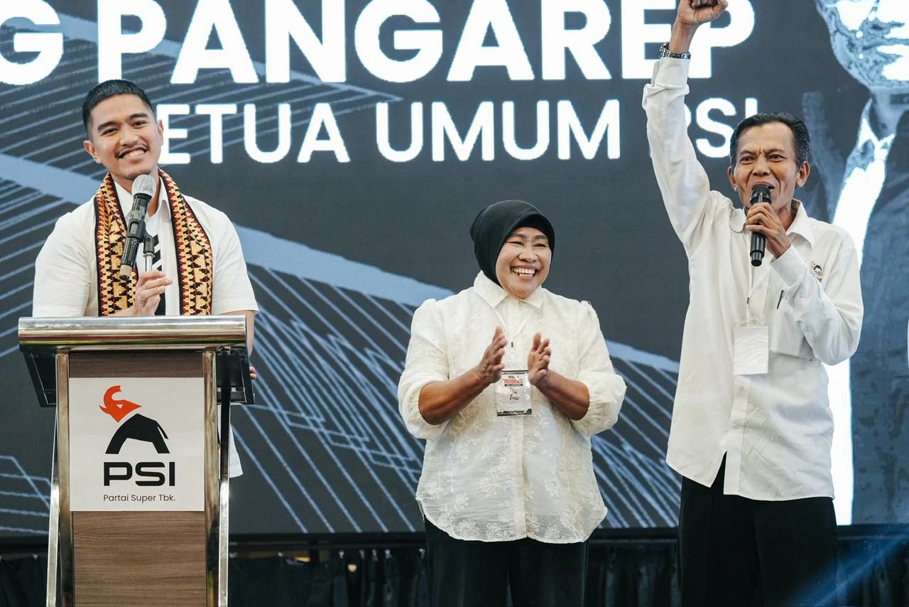 Rakerwil PSI Lampung: Kaesang Perkenalkan Senator Bustami Zainudin Sebagai Kader