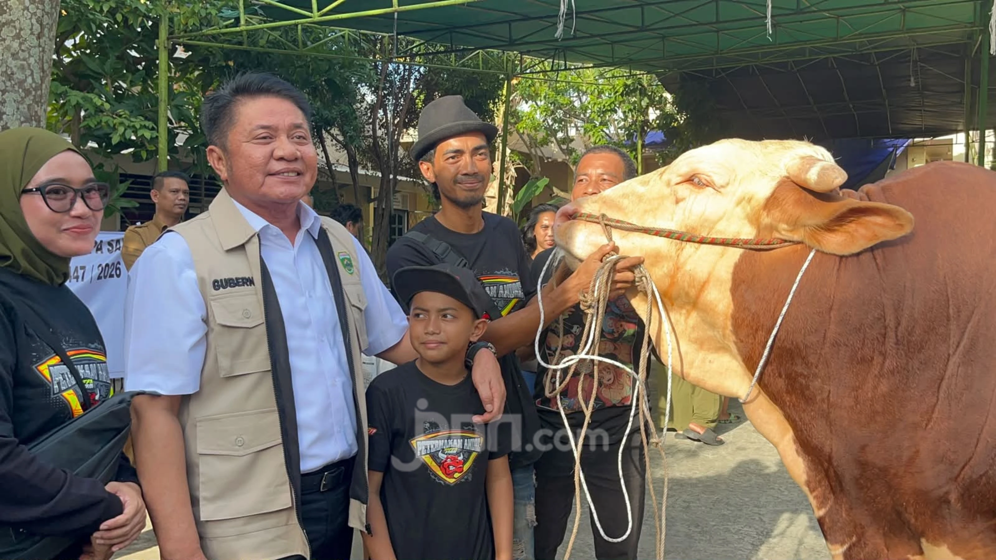 Tanpa APBD, ASN Sumsel Salurkan 148 Sapi Kurban Untuk Warga