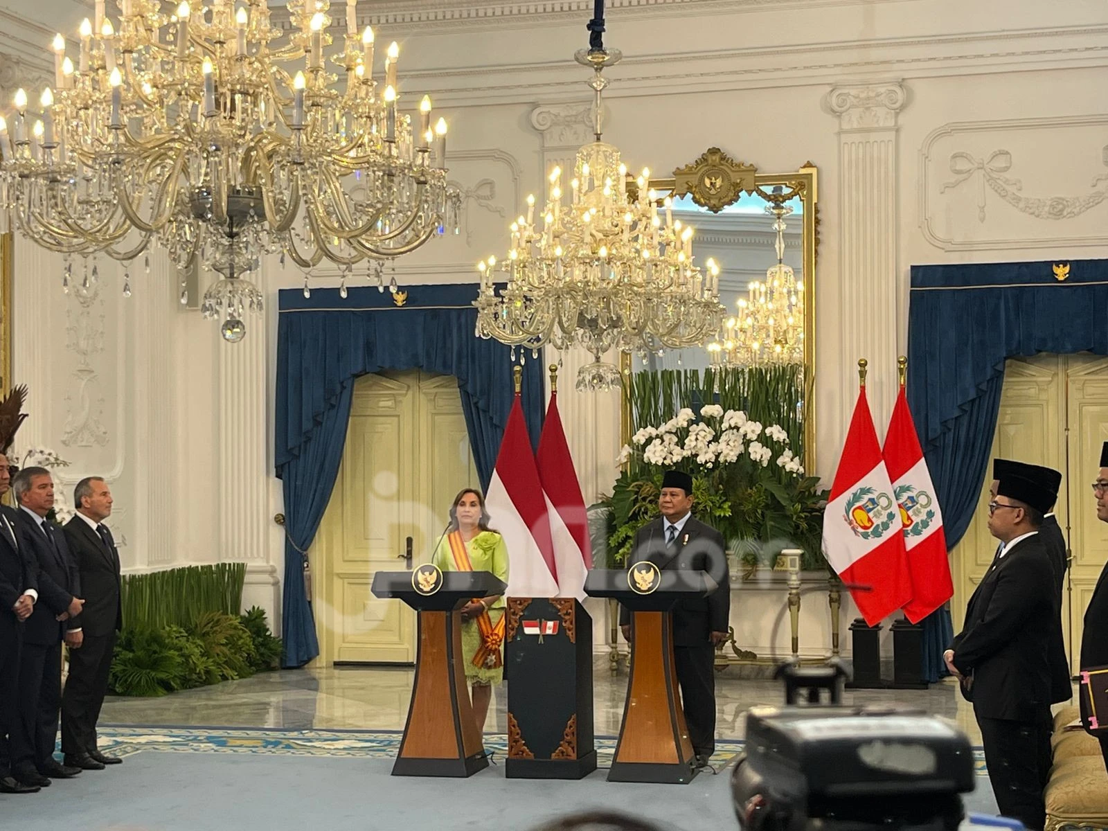 Prabowo Apresiasi Sikap Peru Dukung Kemerdekaan Palestina