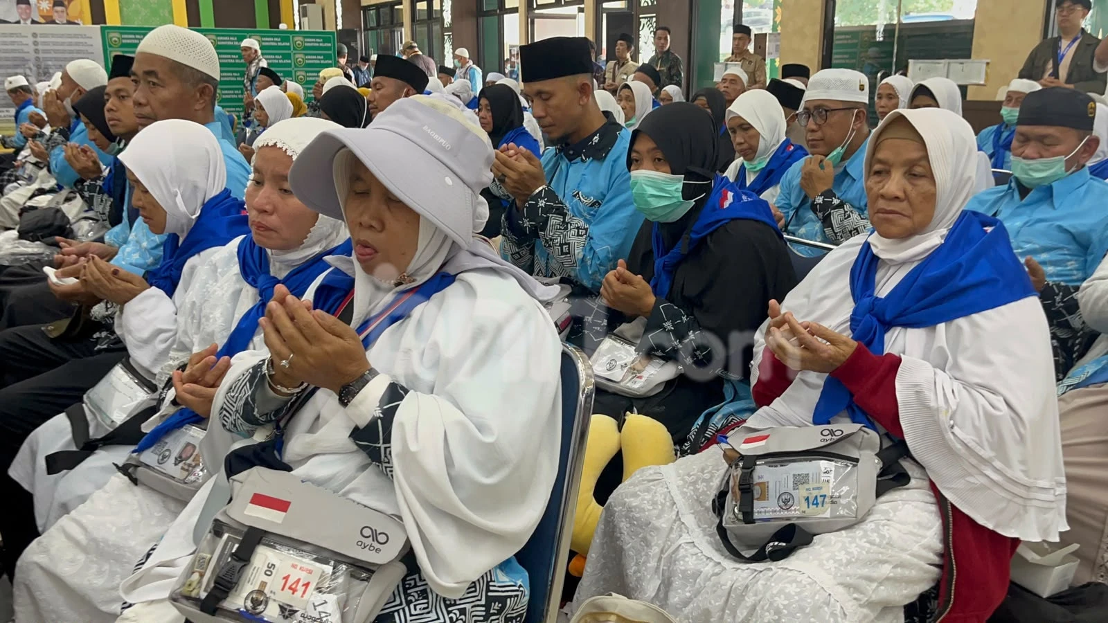 Hamdalah, Kloter Pertama Haji Asal Sumsel Tiba di Palembang