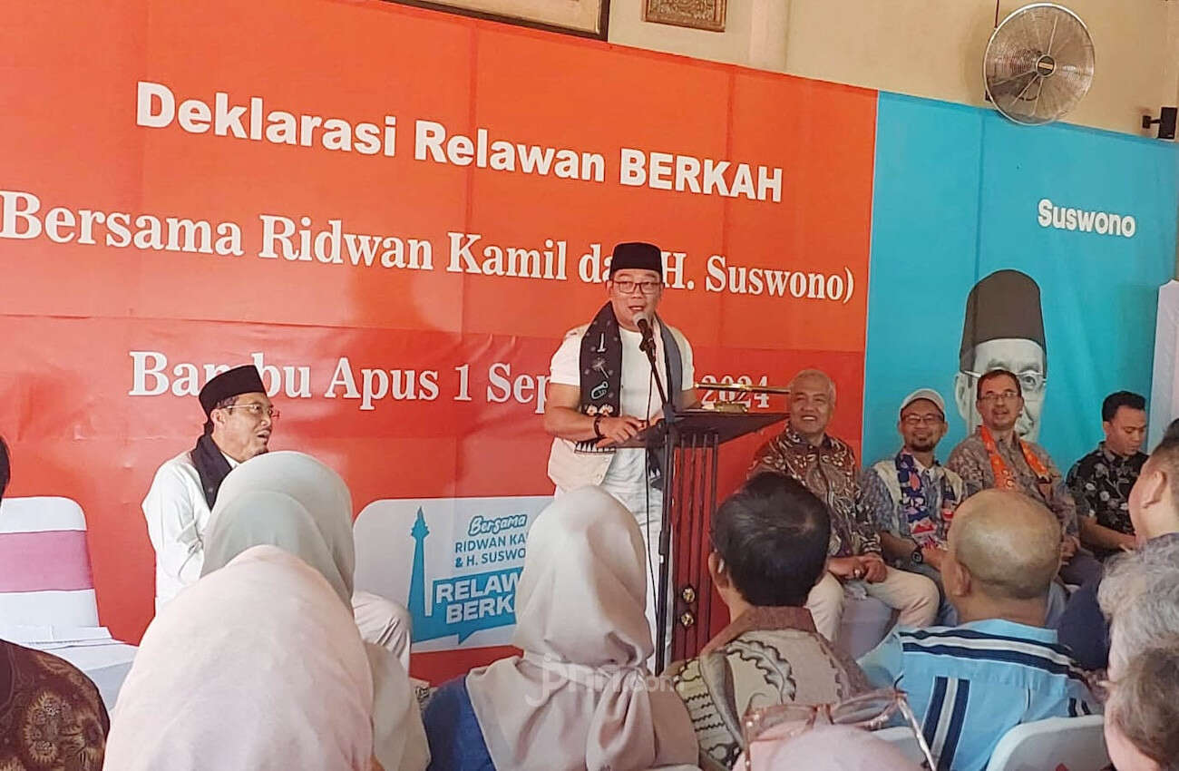 Ini Janji Ridwan Kamil dan Suswono di Hadapan Ratusan Relawan Berkah