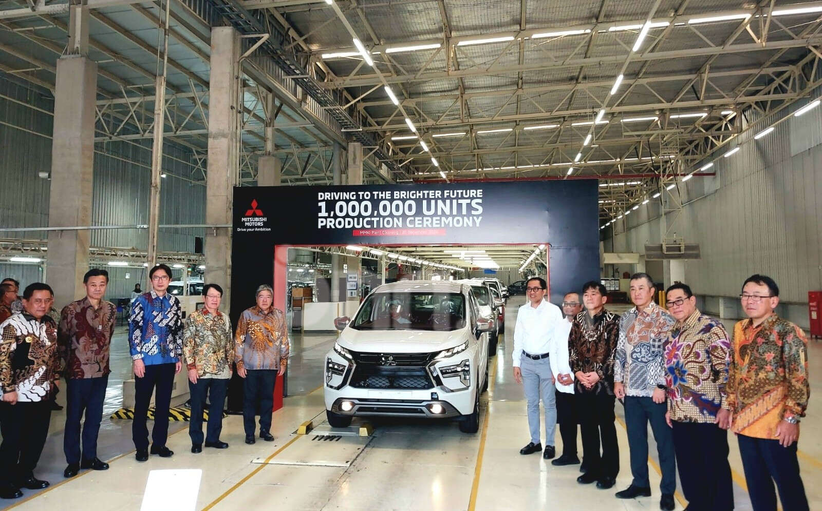 Mitsubishi Merayakan Produksi 1 Juta Kendaraan di Indonesia