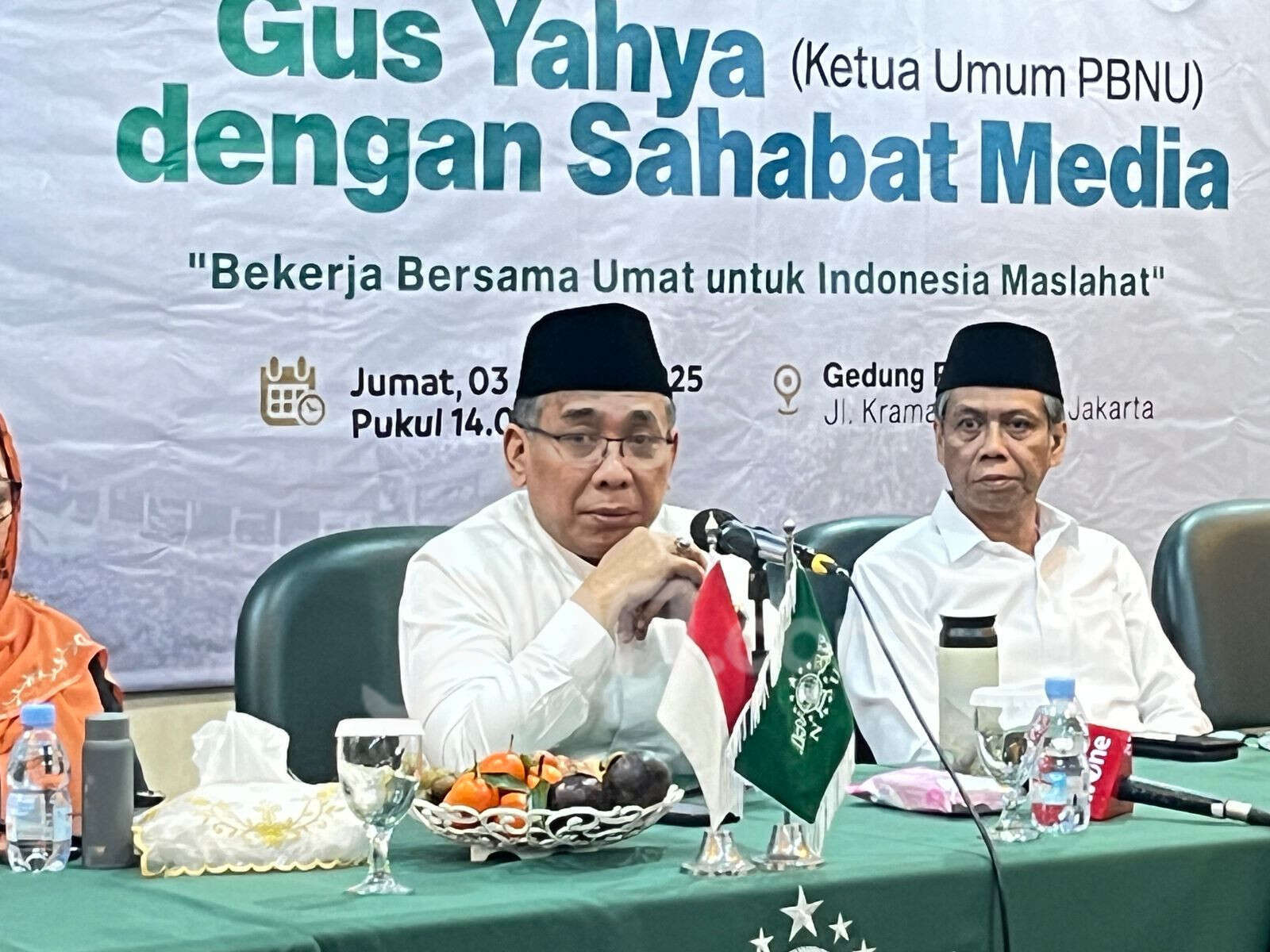 Gus Yahya Ingin PBNU Berkontribusi dalam Program Makan Siang Bergizi Gratis